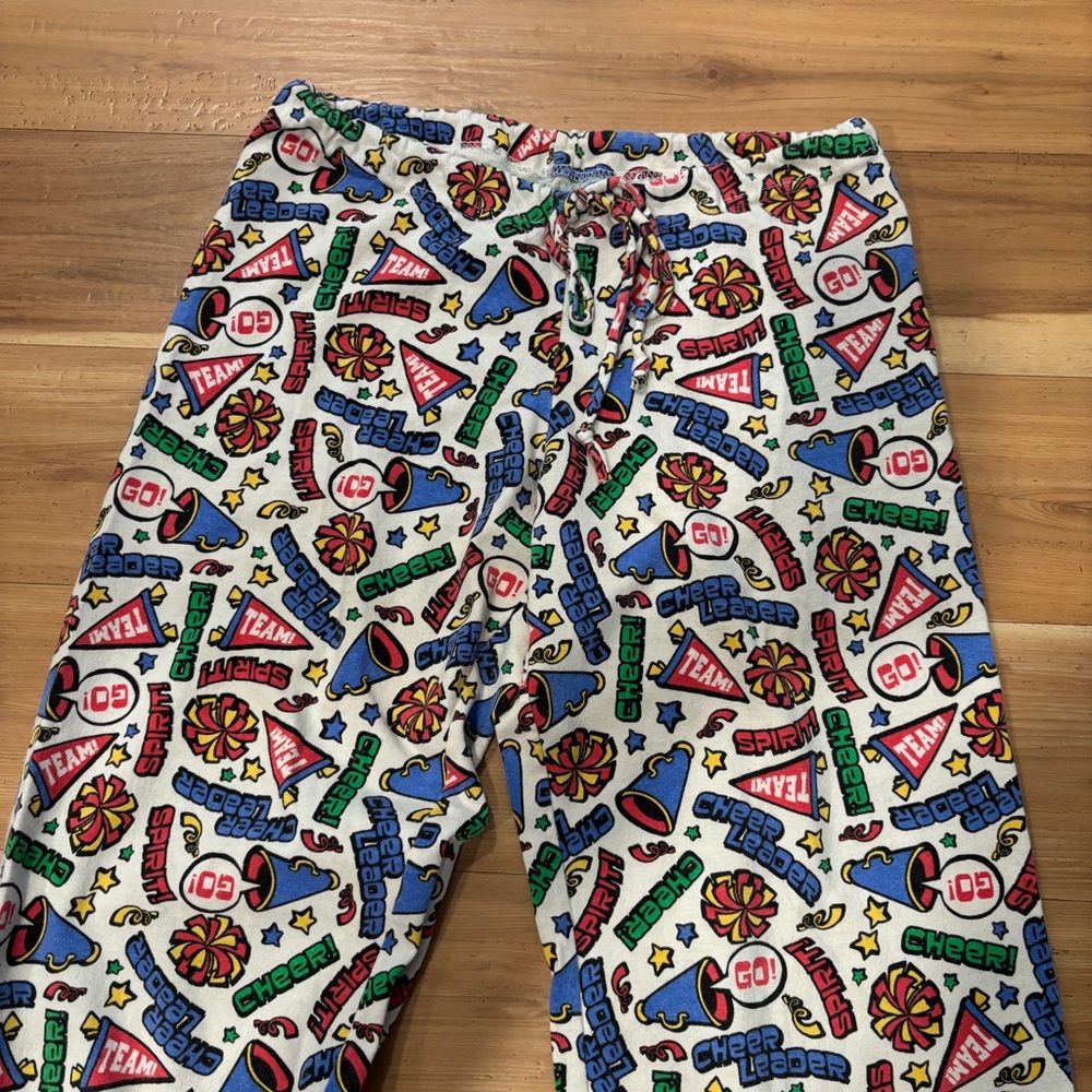 Y2K boxercraft pajama pants cheer theme - Picture 2 of 4